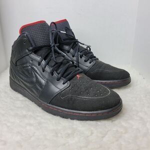 Nike Air Jordan 1 Retro 99 “Bred" Men's Size 13 Black Red Last Shot 654140-001